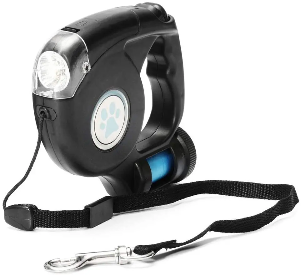 flexi dog leash light