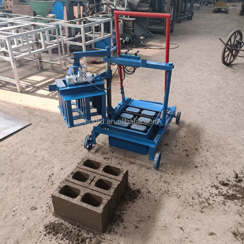 Hollow Brick Making Machine 220V No-Burn Stone Brick Production with Concrete and Cement