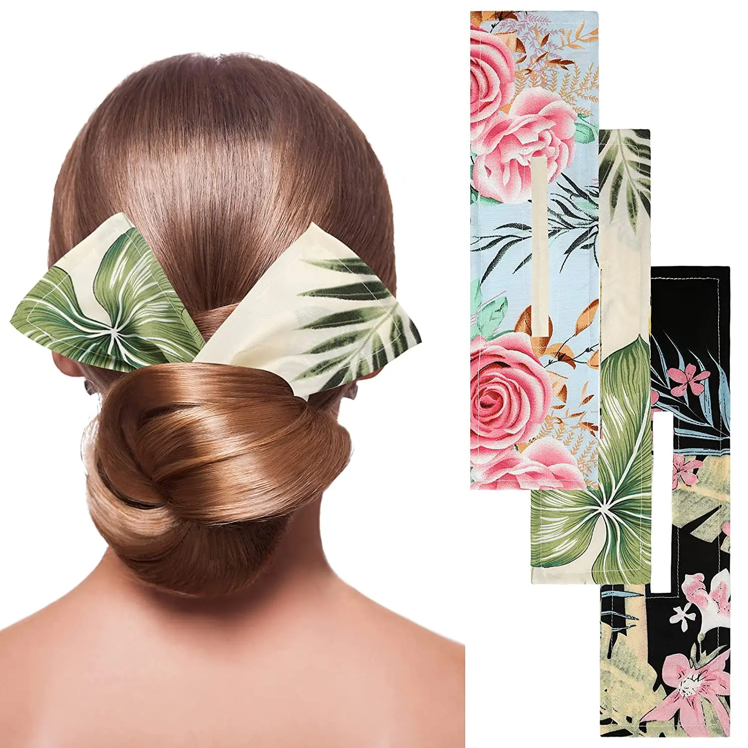 Hair Crown Shapers Magic Clip Donut Bun Former Maker French Twist Hair