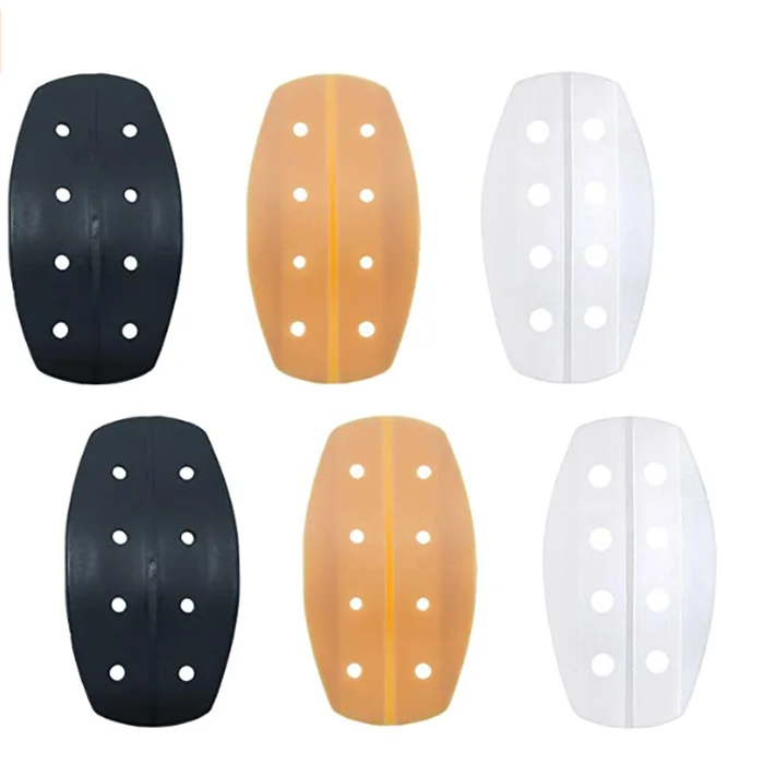 3-Colors Silicone Bra Strap Cushion Silicone Pad Holder Reusable Non-slip  Shoulder Protectors Pads 