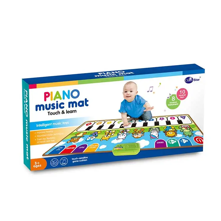 Baby Toy Puzzle Game Piano Multifunctional Musical Instrument Playing Blanket