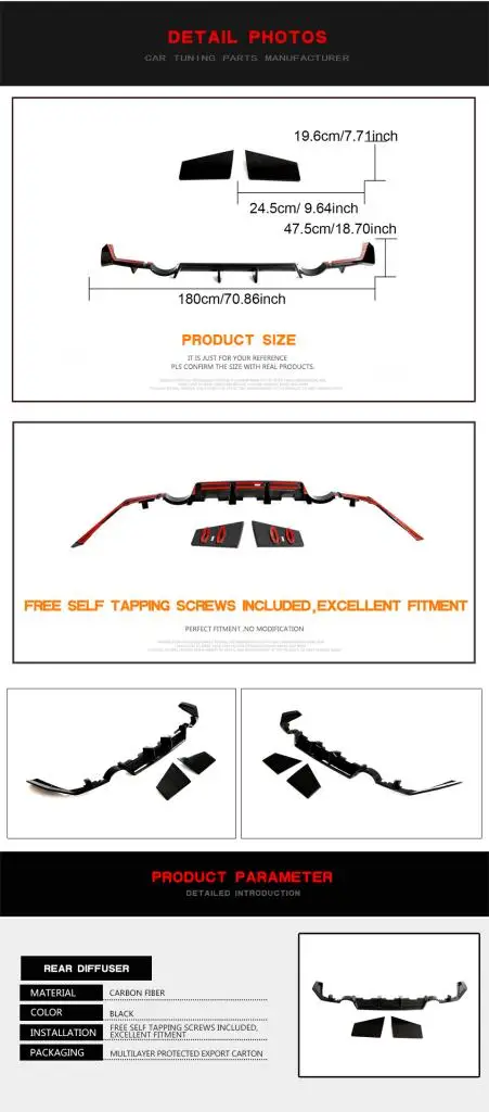 Real Carbon Fiber Rear Diffuser for Nissan 400Z 2023| Alibaba.com
