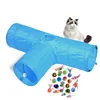 Blue Cat Tunnel Toy Set