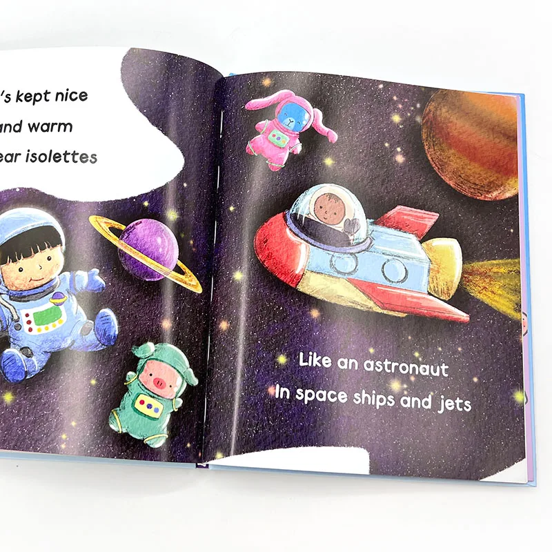 Children's Story Cartoon Picture Reading Learning Education Hardcover Full Color Offest Printing Book supplier