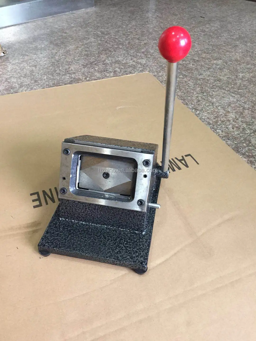 Manual Pvc Business Id Card Cutter Machine In Discount Price Pvc Die