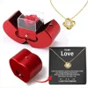 Necklace (Gold) + A Card Apple Box
