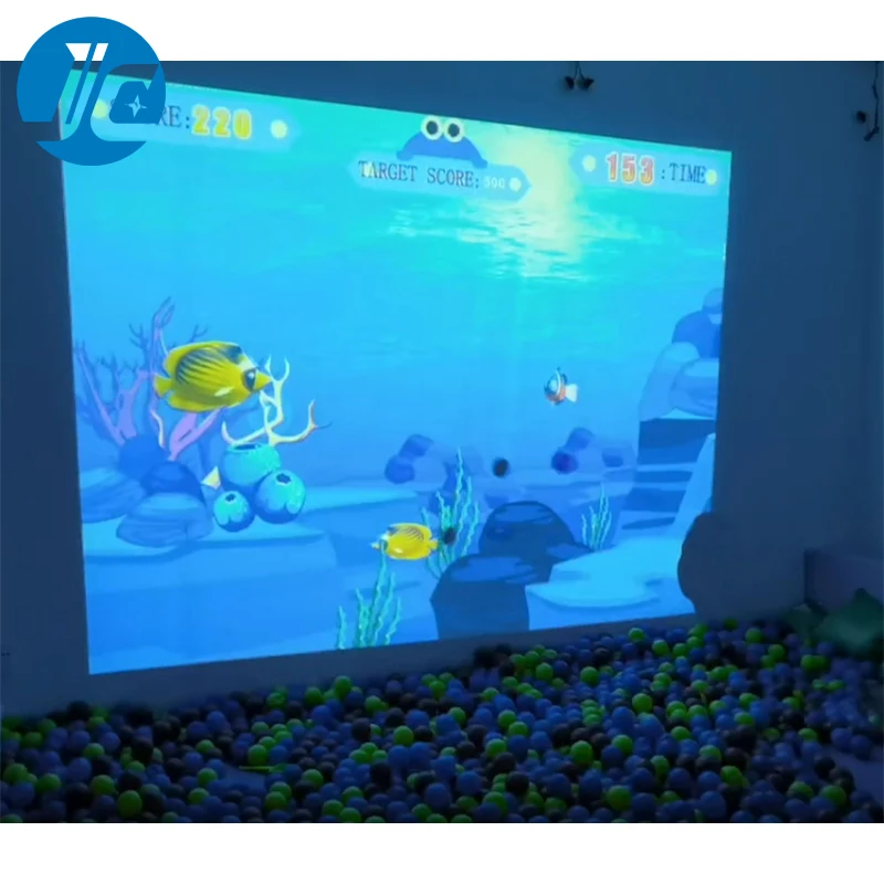 Интерактивные Проекционные игры 3D Интерактивная проекционная игра