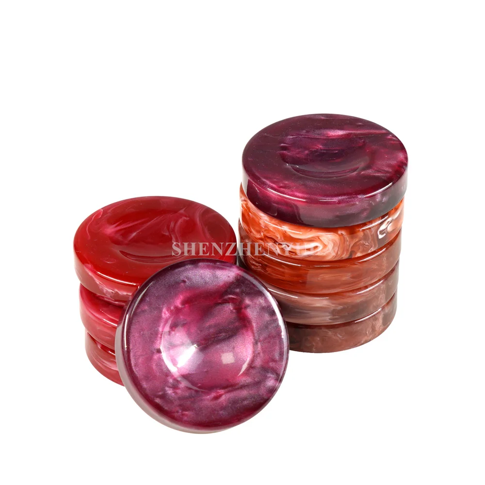 High Quality Backgammon Stones Marble  Resin Backgammon Checkers Chips