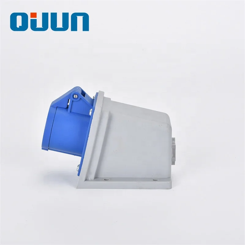 Factory Supply IP55 16amp 3P 110V Industrial electrical wall type Sockets