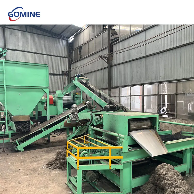 Tire Recycling Machine Full Automatic Tire Rubber Powder Line for Black Rubber Granules