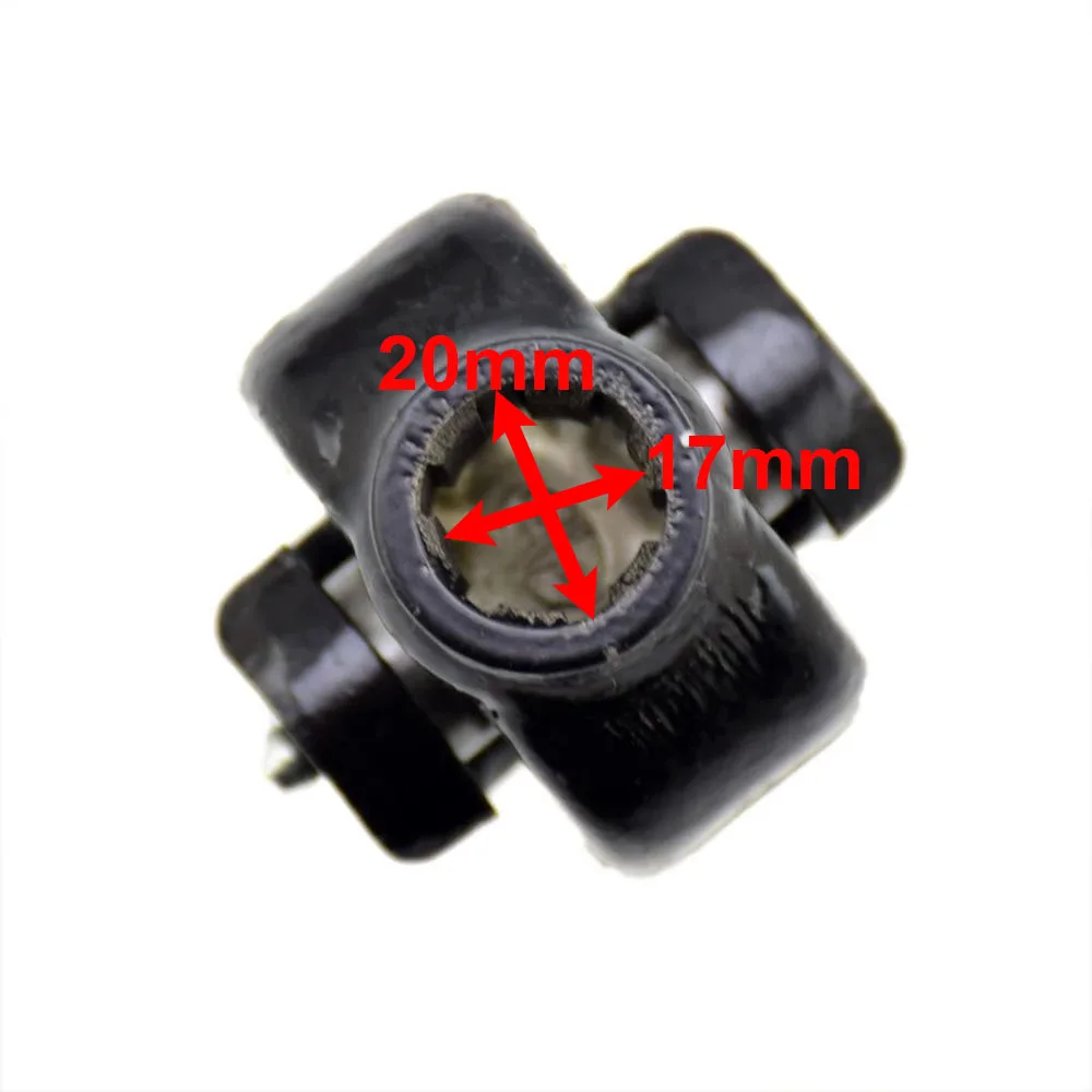 U Joint 20mm to 17mm ATV Quad Drive Shaft Reverse Gear for Motorcycle UTV GO KART Buggy 110cc 125cc 150cc