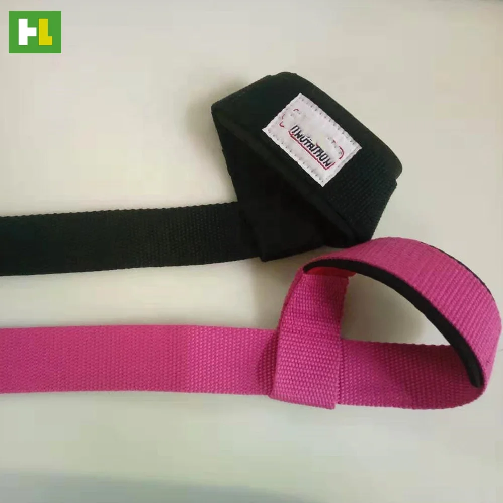 Customized OEM Adjustable Gymnastic Fitness Weight Lifting Gym weight lifting straps wrist wraps
