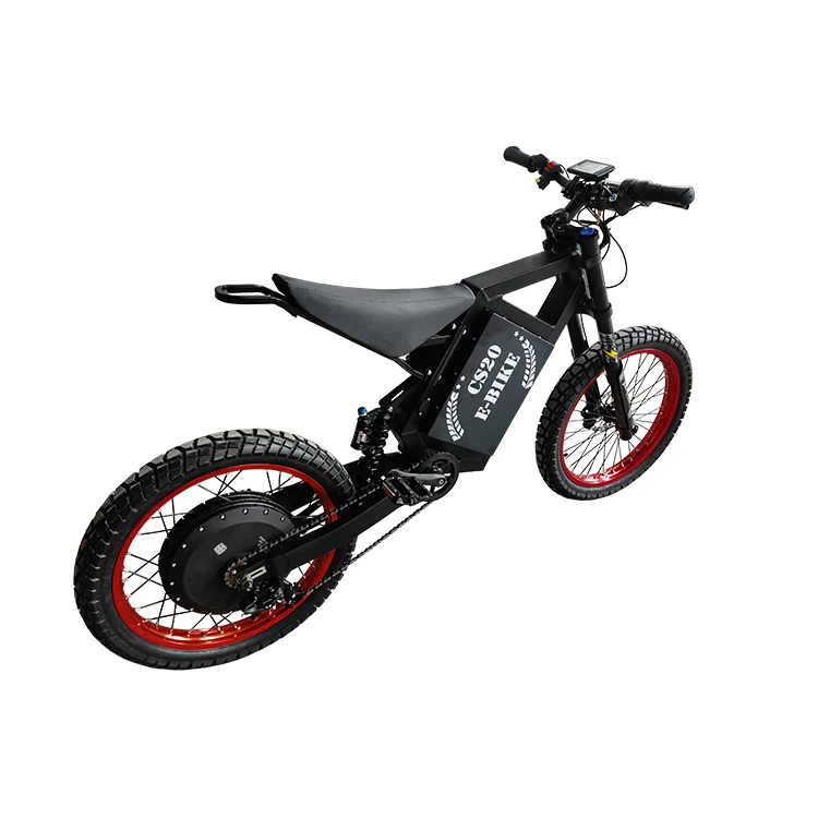 12000w high grade hot sale dirt bike adult outdoor mountain tire electric bike