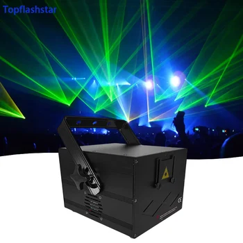 Popular Wedding Laser Light Show 5W RGB Full Color DMX 512 DJ Laser Light For Wedding DJ Show Party