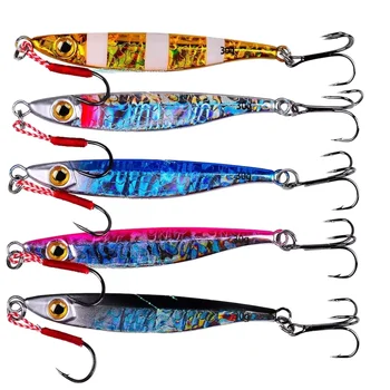 Cheery Shore Cast Fishing Lure Slow Shaking DUO Jigbait 15g Artificial Lead Jig Bait for Saltwater Fish & Bass – Metal Jig – view 3