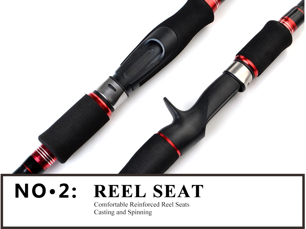 Fishking Oem 506/507 1.8m Rod Pole Fishing Spinning/casting Telescopic