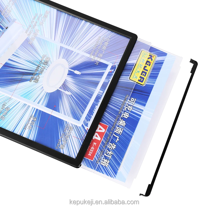 Rechargeable Desktop Advertising Drawing Light Box Luminous Board Bar Double-sided Lighting Billboard Light Box
