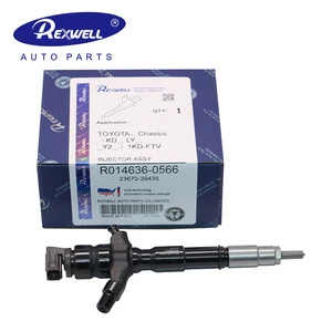 Rexwell Premium OEM Original 23670-30440 23670-39435 1KD Engine High Pressure Common Rail Diesel Fuel Injector for Toyota Hiace