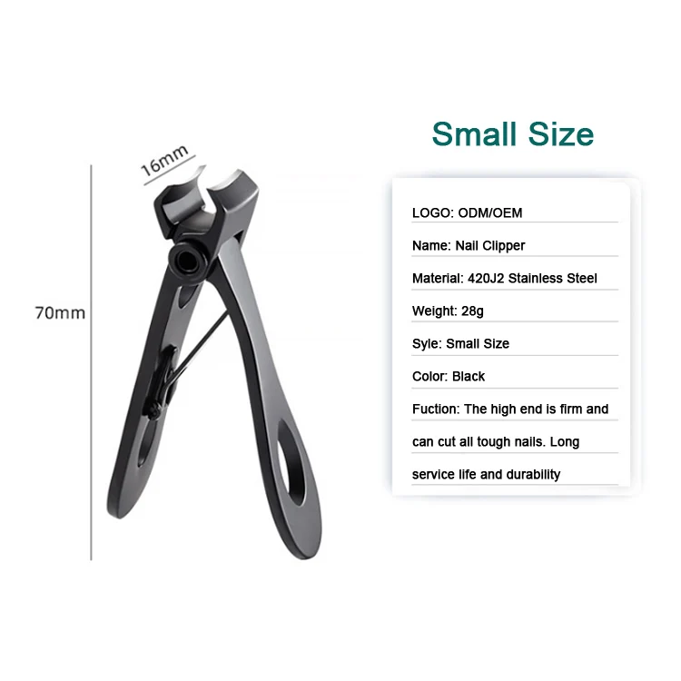 Nail Clippers For Thick Nails 16mm Wide Jaw Opening Oversized