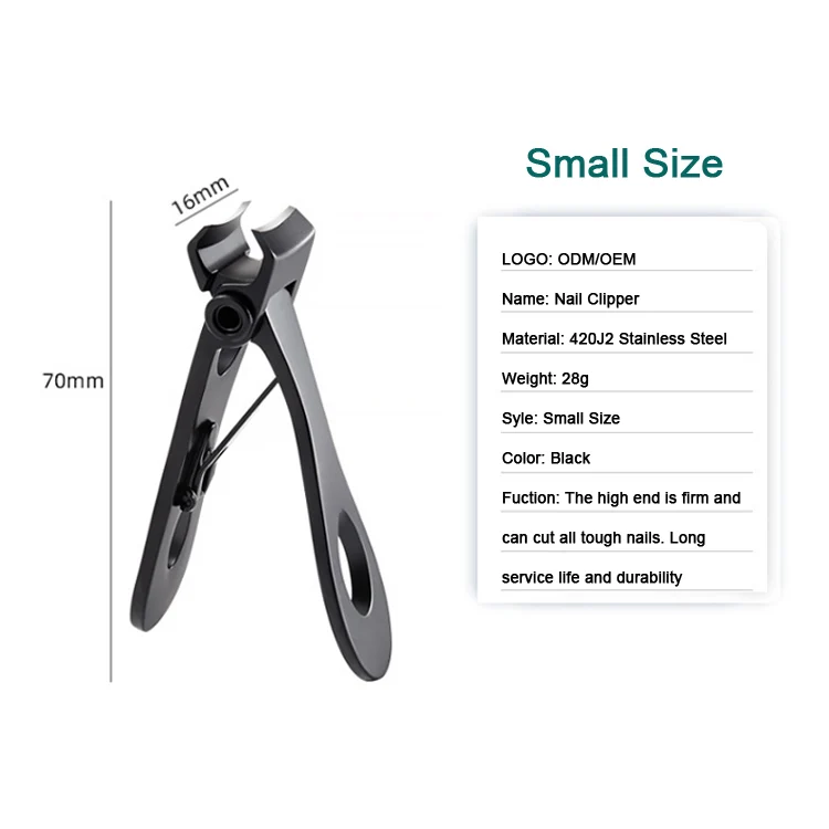 BEZOX Toe Nail Clippers Adult for Thick Nails Seniors - Wide Open