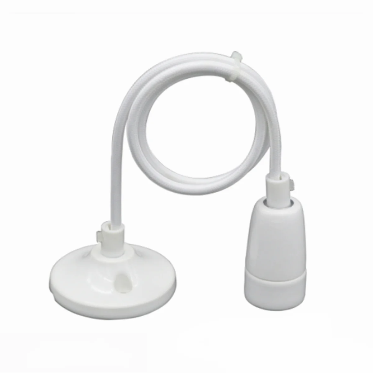 Ce Rohs Ceramic E27 Bulb Socket With Metal Fixing F519 E27 Porcelain