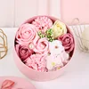 Cherry blossom small round box (pink)
