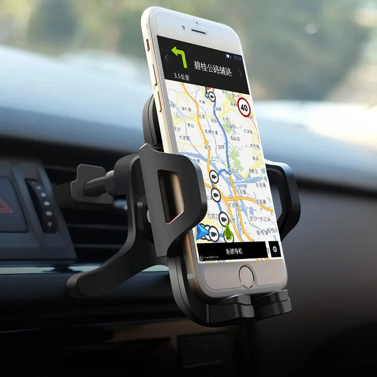 Высококачественные автомобильные аксессуары, держатель сотового телефона для вентиляции и приборной панели автомобиля