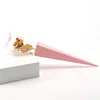 Gold foil gold flower+torch powder box