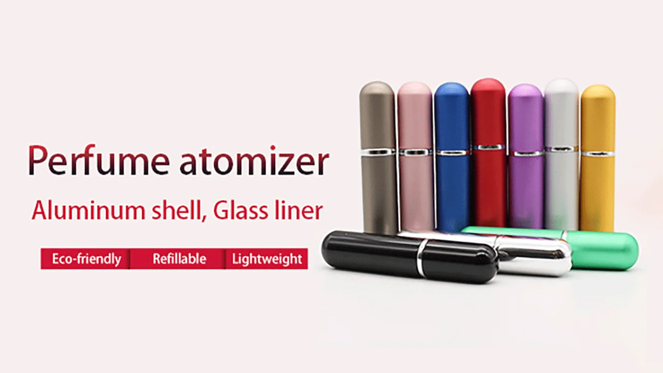 Travel Sized 5ml 10ml Fragrance Perfume Atomiser Spray Bottle 5 Ml