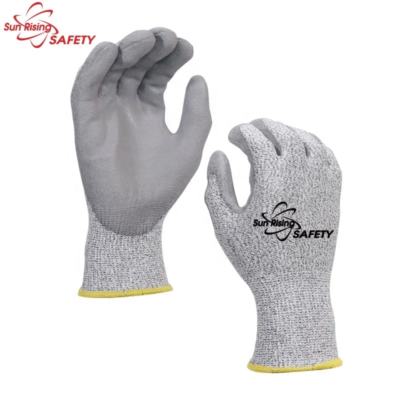 Srsafety 13 Gauge Anti Cut Hand Flex Pu Coated Man S Working Gloves Buy 13 Gauge Anti Cut Hand Gloves Cut Resistant Level 3 Gloves Pu Coated Gloves Cut Resistant Level 3 Product On Alibaba Com