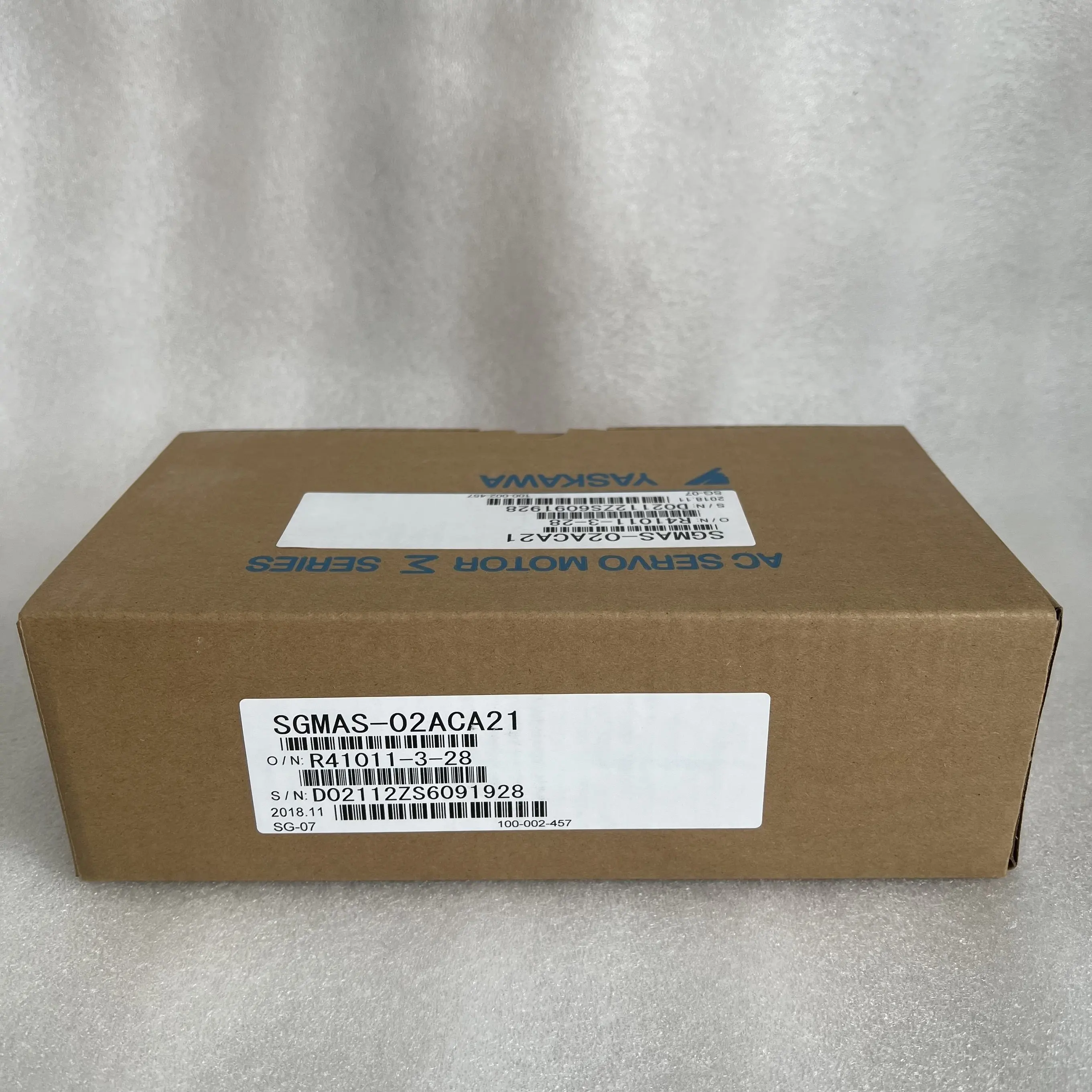 Yaskawa AC Servo Motor SGMAS-02ACA21