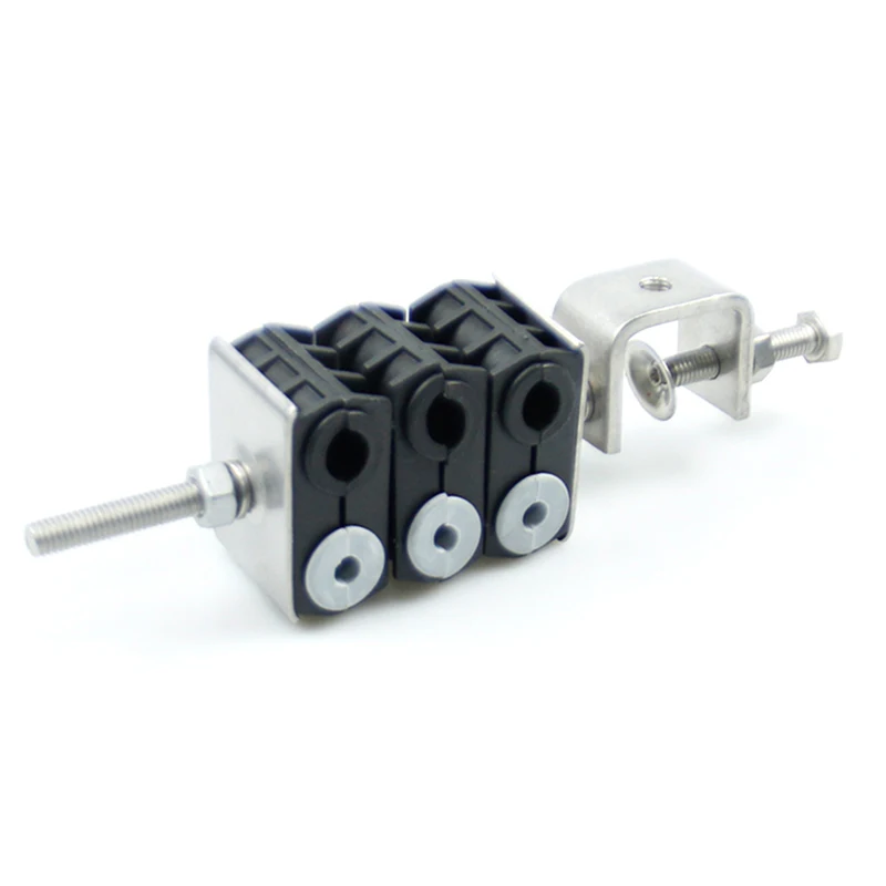 RRU Fiber Power Cable Clamp Feeder Clamp