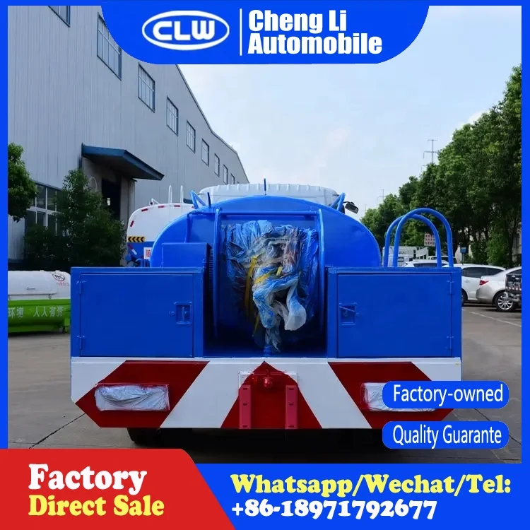 Dongfeng Dfac 5000 Liters Vacuum Sewage Suction And Cleaning Truck ...