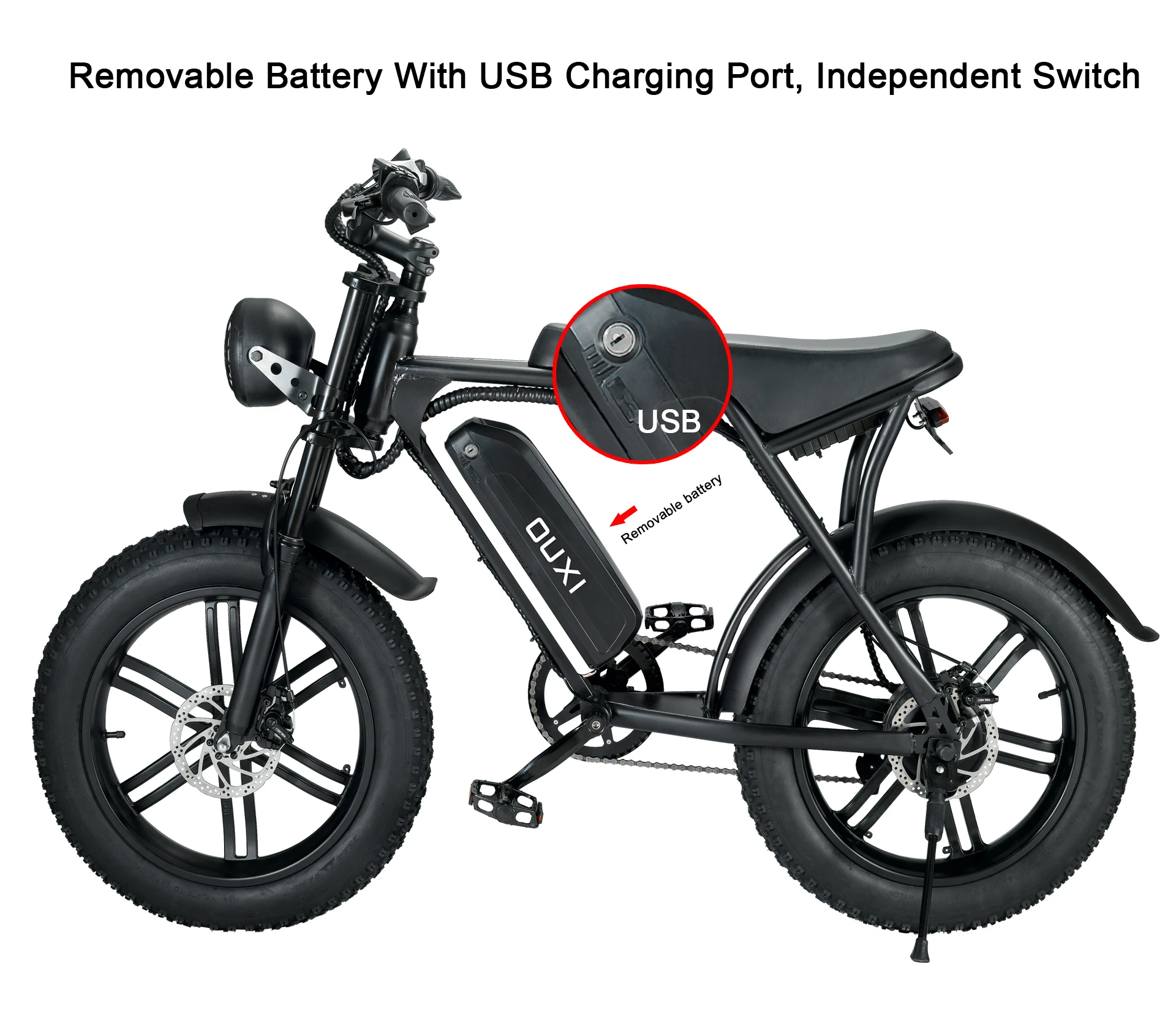 Electric Bicycle 1000w V8 Ouxi Electric Bike Usa Electrical Motorcycle