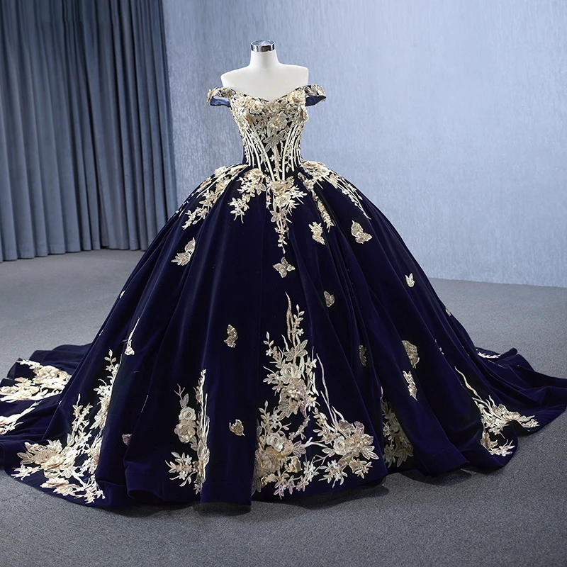 Princess Royal Ball Gowns Royal Blue Sweet 16 Dresses Quinceanera