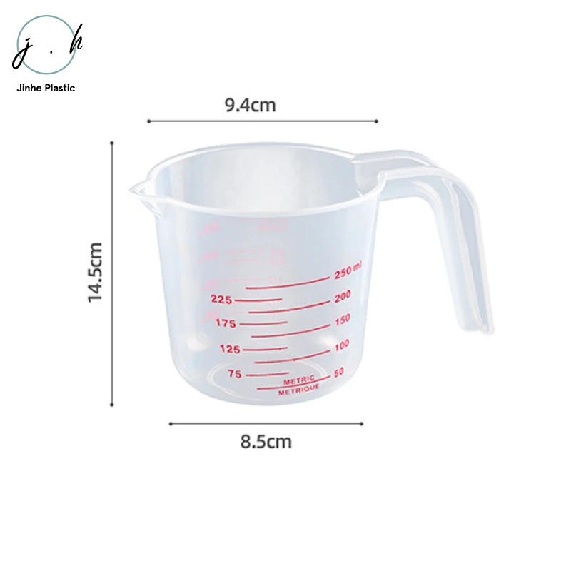 Высококачественные многоцелевые 3 варианта емкости 1000 мл цифровые Пластиковые мерные чашки с