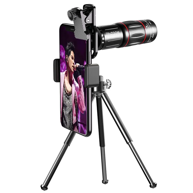 Kit Obiettivo Macro Con Luce LED Per Smartphone, Clip Regolabile, 3 Livelli Di Luminosità, Ricarica USB, Per Selfie E Dettagli