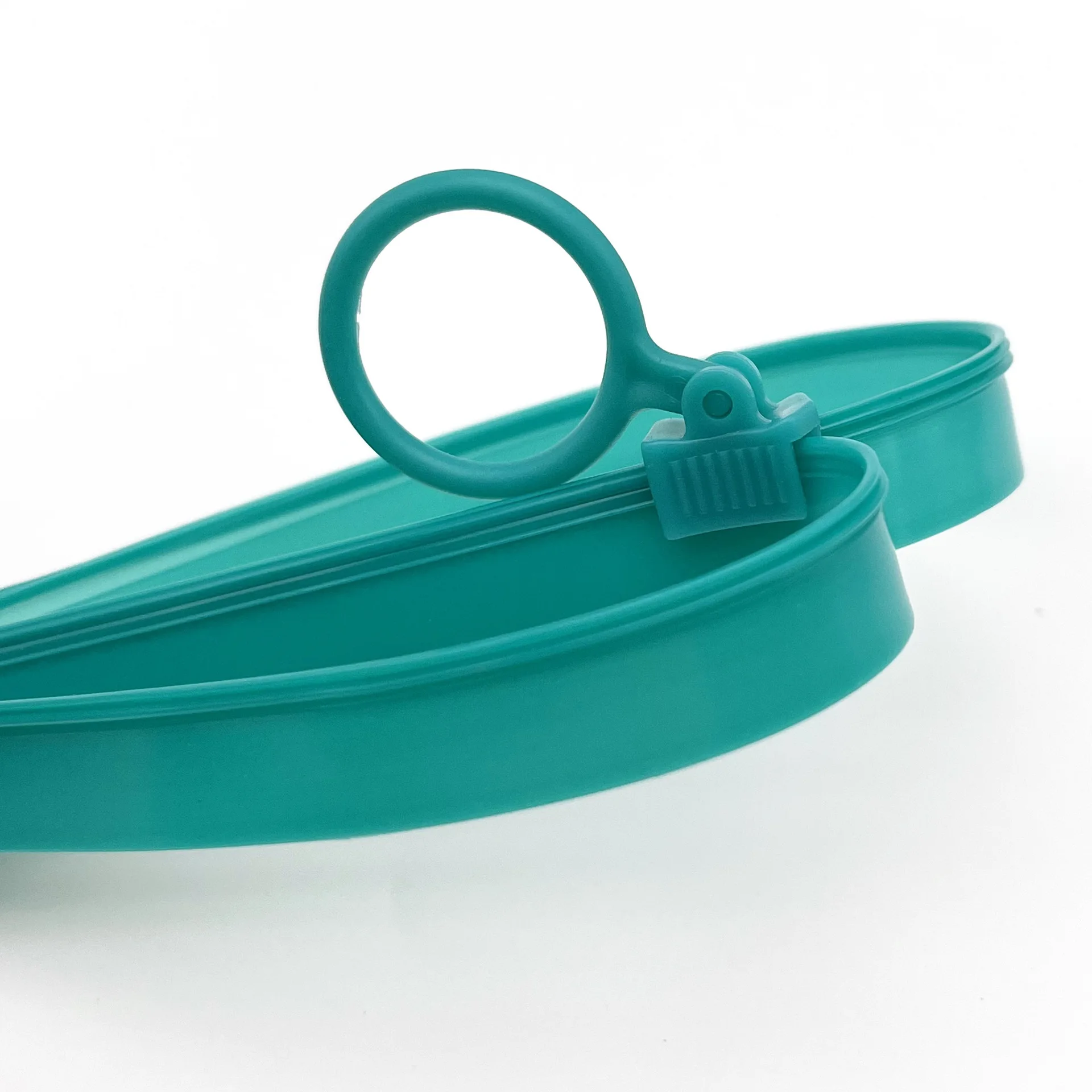 Transparent Plastic Waterproof Zipper For Food Storage Bag Clear Eva