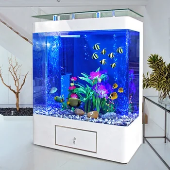 Customized Marine Large 200 Gallon Fish Aquarium, Factory Direct Sale Indoor Household Large Acrylic Fish Tank