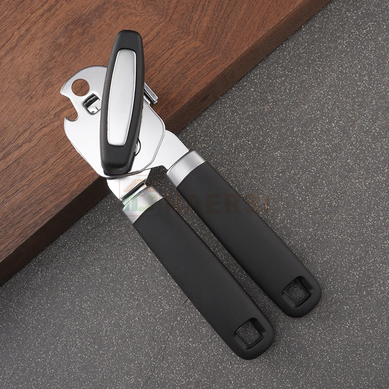 Hand Held Can Opener Smooth Edge,Strong Good Grips Safety Can Opener