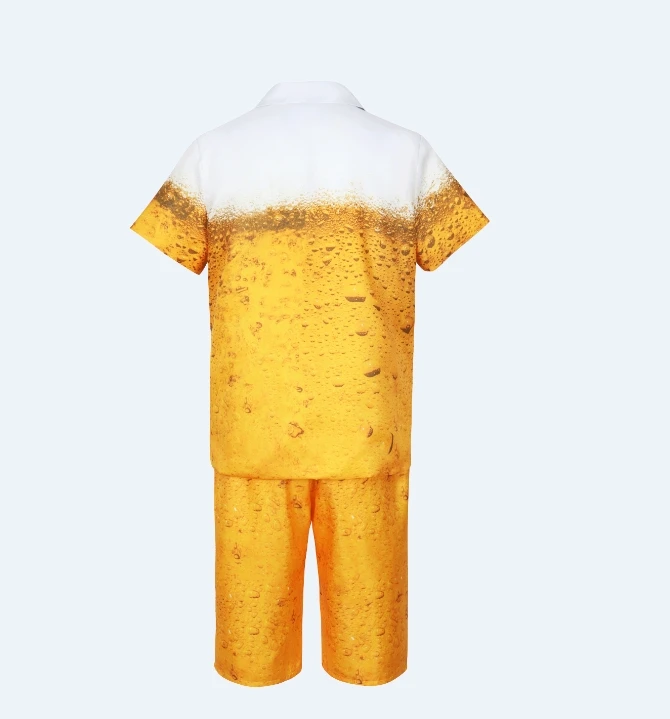 Aeromdale, Costume Da Uomo Oktoberfest, Pantaloni In Pelle, Stile Bavarese, Stile Tradizionale Tedesco, Da Uomo, Per Halloween, Cosplay, Festival, # A – XL - Foto 5