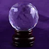 Clear Faceted Ball