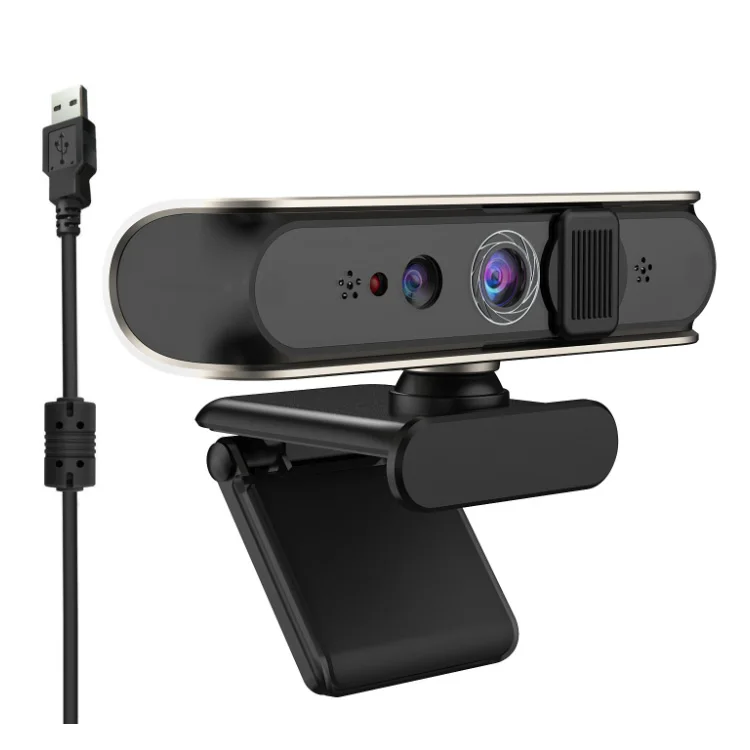 Windows Hello Best Face Unlock Auto Focus Built in Digital Microphone HD  Free Driver hd Two Lens USB Webcam for  Win10 Win 11
