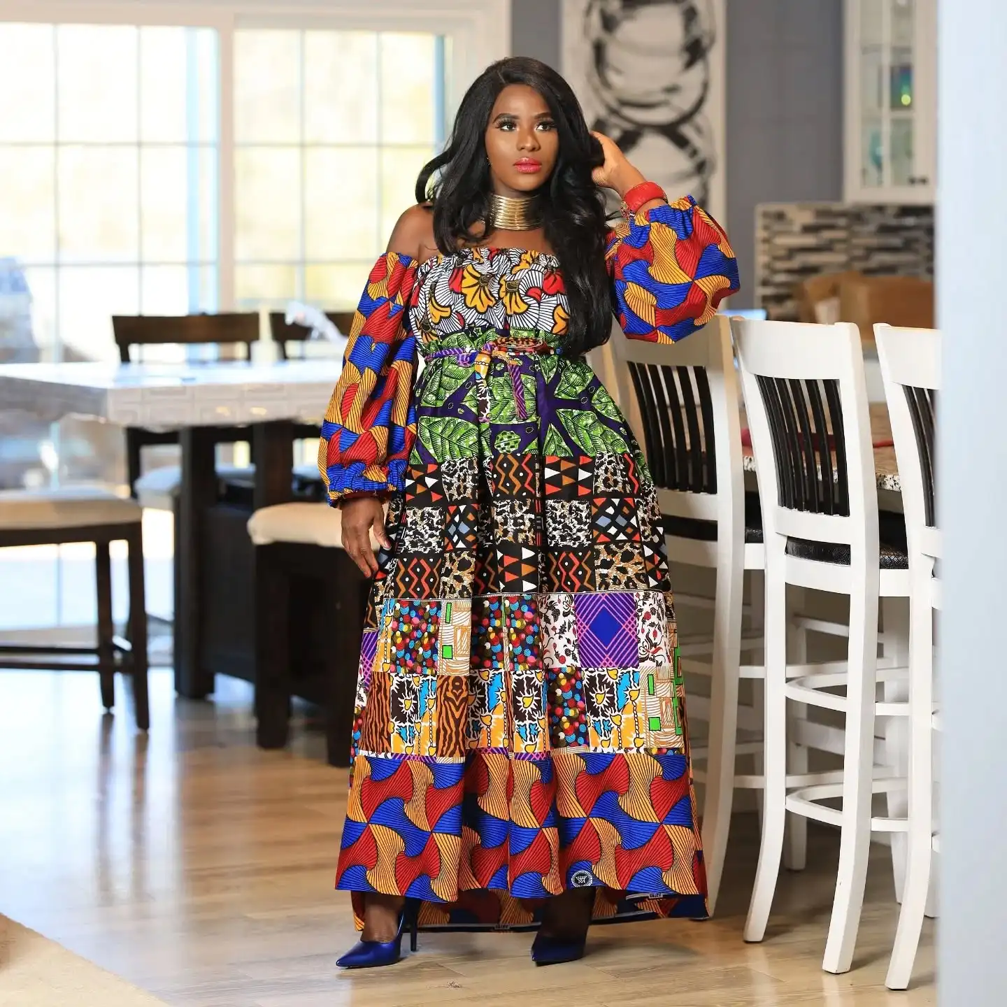 African Fashion Dresses Trendy Clothing Styles Elegant Attire for Women  Cultural Outfits for Festival Traditional Wear