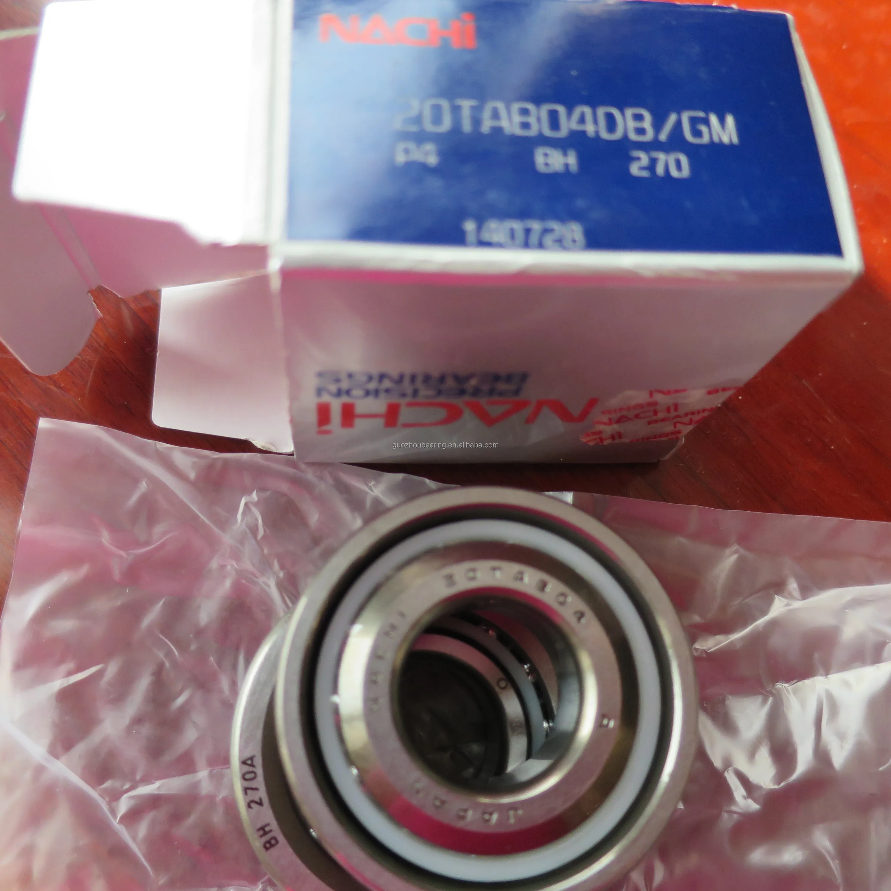Nachi Ball Screw Support Bearing 20tab04db/gm P4 Angular Contact