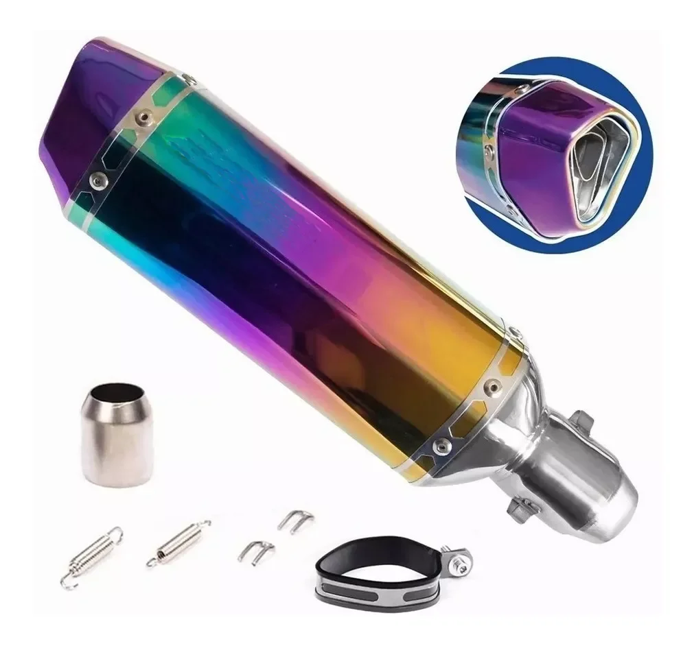 Глушитель для мотоцикла 370 мм