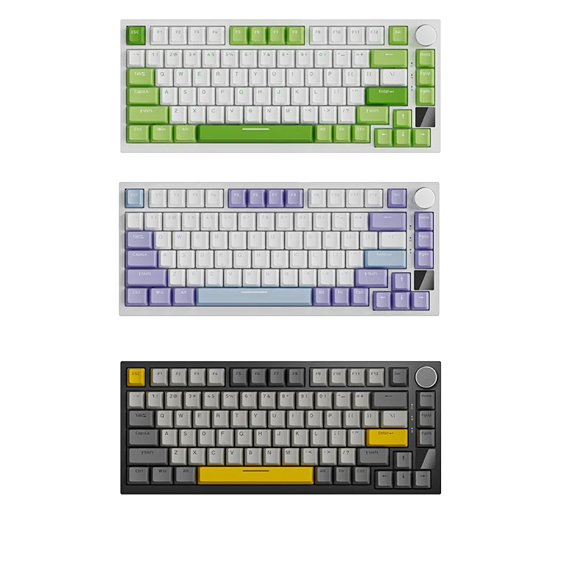 Ajazz AK820 Wired RGB Wireless Mechanical Gaming Keyboard - Hot