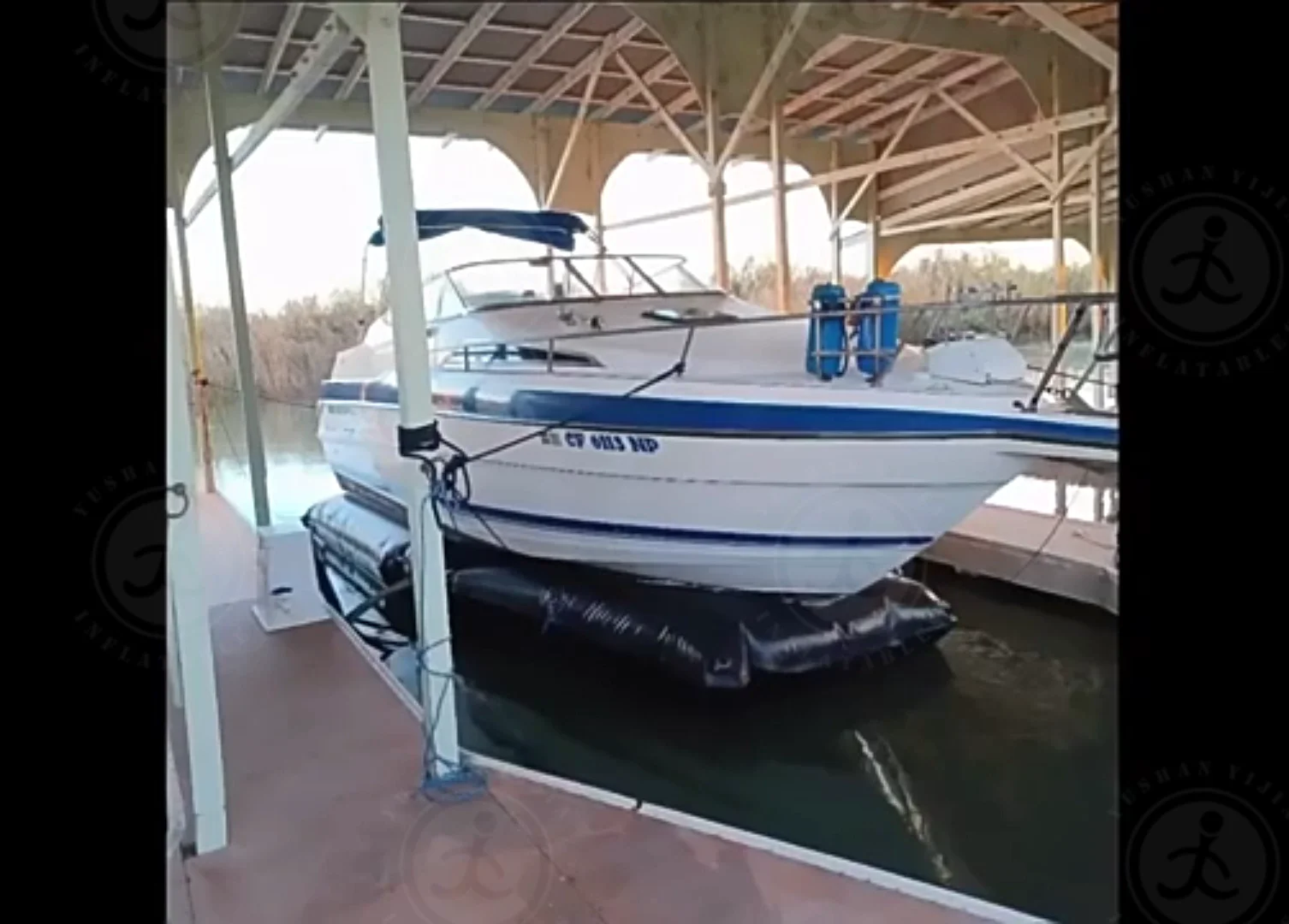 Air Dock Inflatable Boat Lift Inflatable Boat Docking Systems Jet Ski