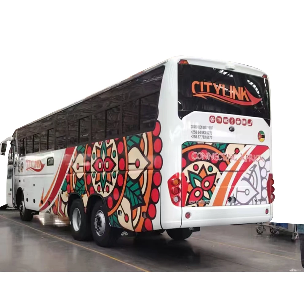 3M Custom Brand Car Films Bus Graphics Vinyl Wrap Decals Vehicle Advertising Bus Body Stickers With Warranty Custom Design