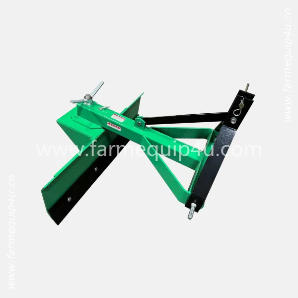 頑丈なトラクターに取り付けられたリアグレーダーブレード/スノー